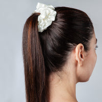 Scrunchies Large - White