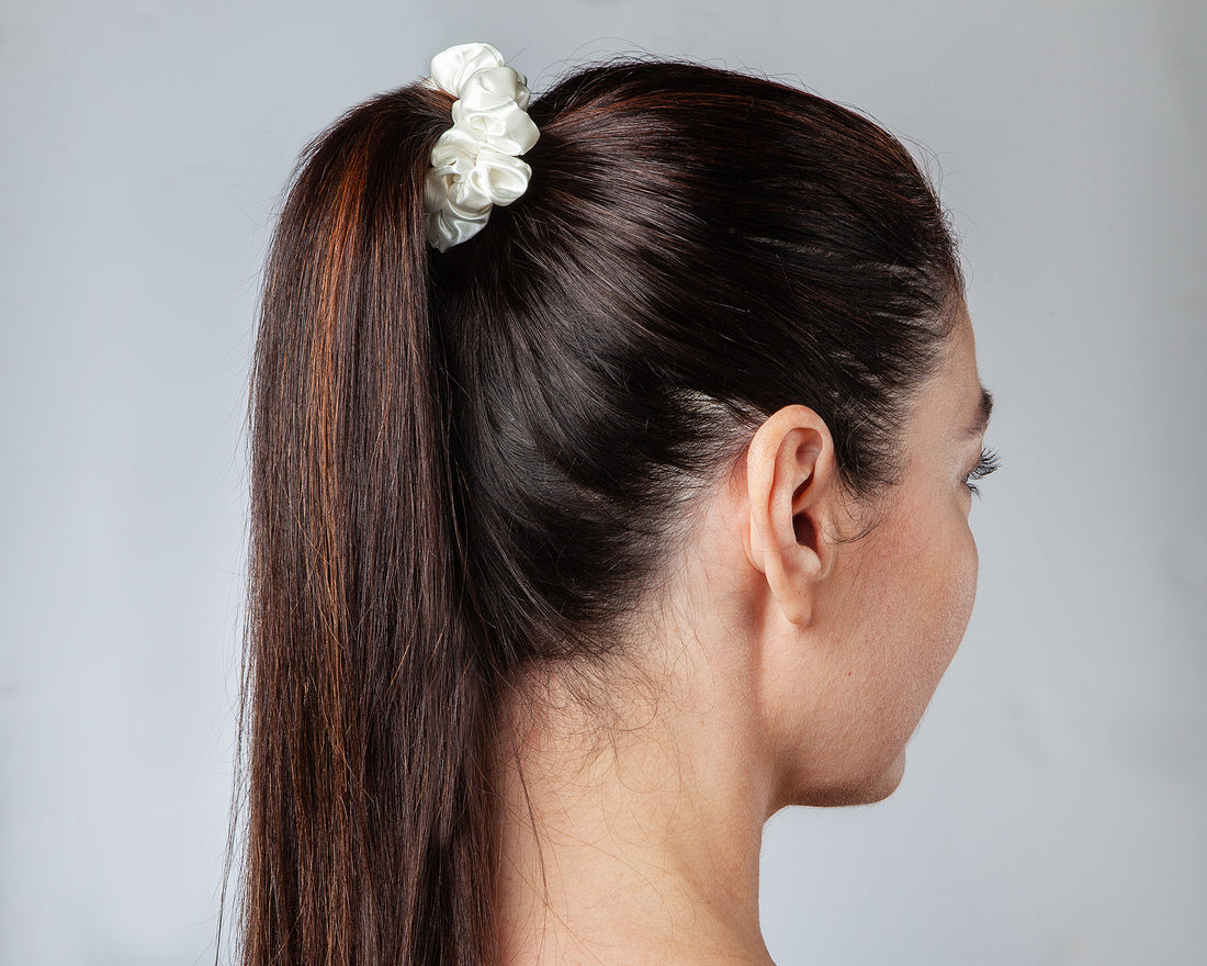 Scrunchies Medium - White