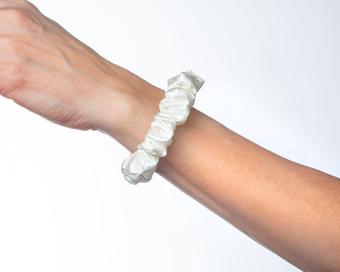 Scrunchies Medium - White